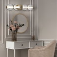 thumbnail image 2 of 46810-025 Eurofase Lighting Atomo - 74W 4 LED Bath Vanity-6.75 Inch Tall and 29.75 Inch Wide-Gold Finish, 2 of 8