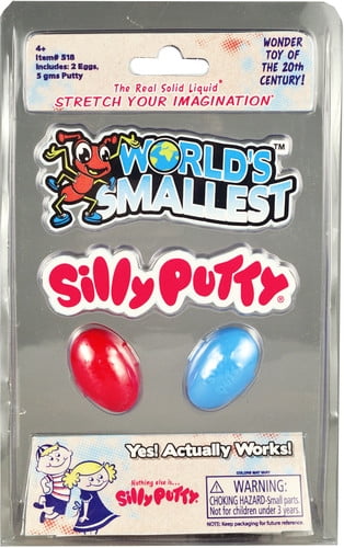 world's smallest silly putty