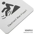thumbnail image 3 of COOPHYA Wet Floor Caution Sign Aluminium Plastic Panel Slip Prevention Square Sign for Home 1Pack, 3 of 6