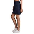 thumbnail image 4 of RBX Active Women's Long Length Ribbed Side Quick Dry Skort with Pockets, 4 of 5