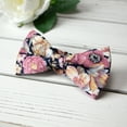 thumbnail image 2 of Spring Notion Men's Cotton Floral Print Pre-tied Bow Tie, 2 of 4