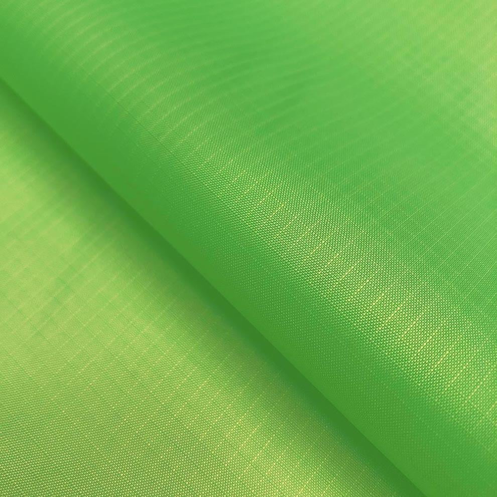Nylon Ripstop Waterproof Fabric (PU) 70D Neon Green