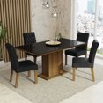thumbnail image 2 of Juego de Comedor Mesa de Vidrio 4 Sillas Madesa Oxford 11 MN, 2 of 7