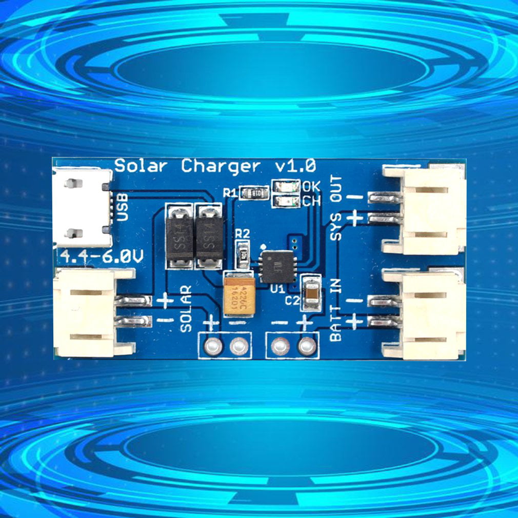 5PCS CN3065 500mA Mini Solar Lipo Lithium Battery Charger Board Module DC4.4-6V 