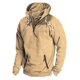 thumbnail image 1 of Ceisia Men's All Gift Seasons Casual Solid Color Round Neck Long Sleeve Hoodie - Comfortable Daily Outdoor Wear, 1 of 6