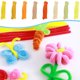 thumbnail image 1 of Set de limpiapipas de 100 piezas de colores • Materiales de manualidades de 12 pulgadas para manualidades y manualidades • Tallos suaves de chenilla flexibles para decoraciones, 1 of 4