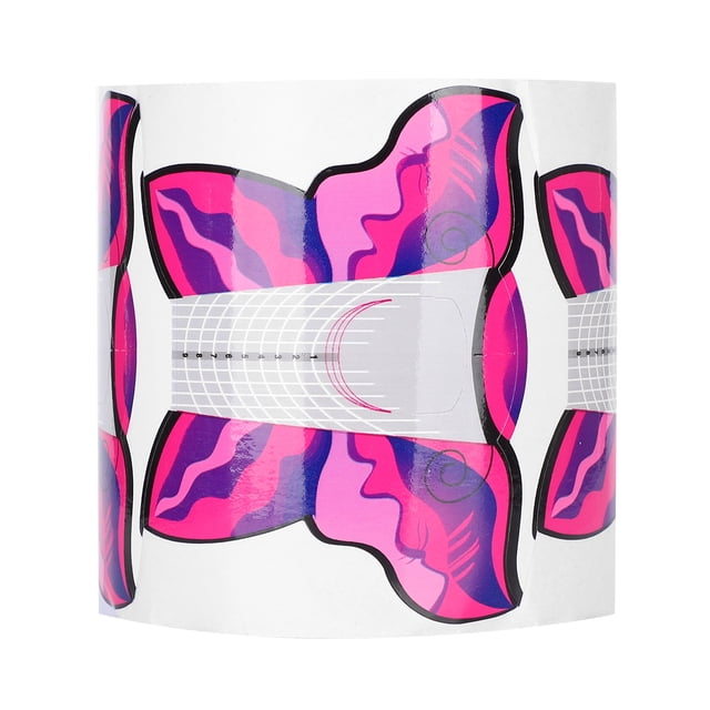 Formas de uñas de gel UV NikouMX bandeja de papel de extensión larga 300 piezas Valor excepcional