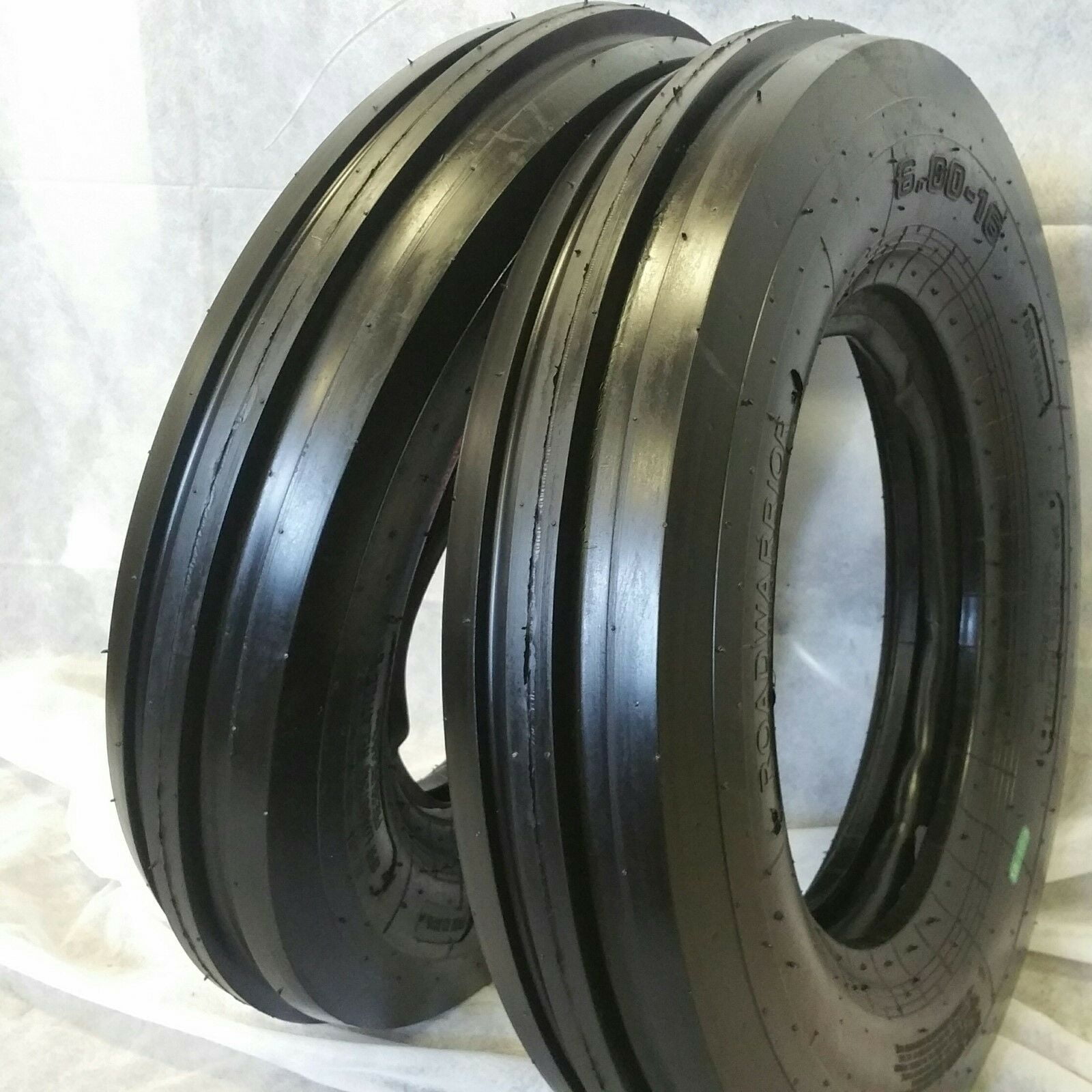 (2 TIRES + 2 TUBES) 6.0016 8 PLY ROAD CREW OZKA KNK35 3Rib Farm
