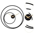 thumbnail image 6 of WLPZXP 24 Inch Industrial Wall Clock Round Hanging Silent Home Decor Metal Wall Clocks Black, 6 of 9