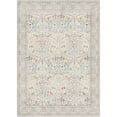 thumbnail image 3 of BERTHMEER 2'x3' Small Area Rugs for Doorway Bedroom Entryway Kitchen Dorm Entrance Vintage Floral Non Slip Washable Oriental Traditional Rugs,Beige, 3 of 6