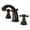 Oil Rubbed Bronze, variant on Kingston Brass KB4981BX Metropolitan Widespread Bathroom Faucet with Pop-Up Drain, Polished Chrome
