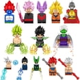 thumbnail image 2 of Bloques de construcción de Dragon Ball para niños, minifiguras de acción de dibujos animados, Saiyan, Goku, Vegeta, juguetes de montaje, venta al por mayor, novedad hola suerte unisex, 2 of 2