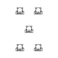 thumbnail image 1 of Guardoinrt Stickers Muraux Durables pour des Solutions Faciles et de Décoration Large Application 002 5Set, 1 of 6