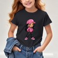 thumbnail image 4 of GreatBaby T-shirt Respirant pour Enfants à Manches Courtes pour Garçons Filles Saison de Rentrée Col Rond Manches Courtes Décontracté Polyvalent pour Extérieur (Noir#2,14 Ans), 4 of 7