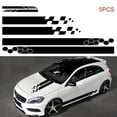 thumbnail image 7 of Andoer Car Sticker Set, 5 Piece Vinyl Decals, Racing Auto Body DIY Decoration for Universal Car Truck, 7 of 7