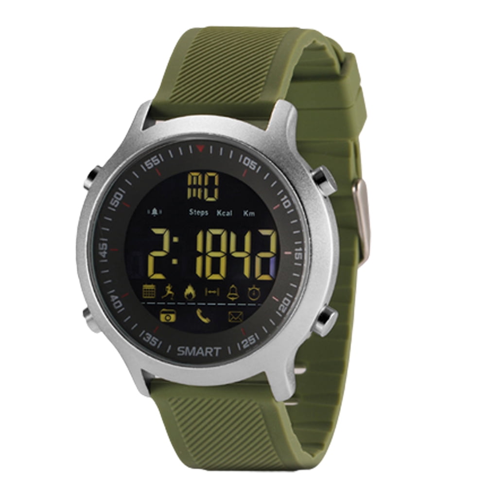 proteger Peaje caliente Waterproof EX18 Smart Watch Support Bluetooth Call alert Pedometer Sports  Activities Tracker Wristwatch Smartwatch - Walmart.com