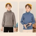 thumbnail image 4 of Ruyang Fleece Lined Crewneck Sweaters for Teen Girls Boys Thermal Pullover Sweatshirt Winter Thick Warm Jumper, 4 of 4