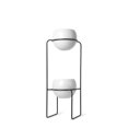 thumbnail image 2 of Nesta Tiered Planter White Speckle, 2 of 2