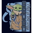 thumbnail image 2 of Men's Star Wars: The Mandalorian Grogu This is the Way Poster Graphic Tee Navy Blue Medium, 2 of 5