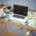 thumbnail image 3 of Long Mouse Pads for Desk,LightGreen Cartoon Dinosaurs Clouds Desk Mats on Top Of Desks, Desk Mouse Pad Extra Large with 3mm Non-Slip Base and Stitched Edge for Gaming,Work,Home 35.4"x15.7", 3 of 5