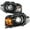 Clear Lens With Black Housing, variant on AKKON - For [Black] 2010 2011 2012 2013 Chevy Camaro LED Projectoer LH + RH Side Halogen Type Headlights