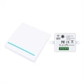 thumbnail image 1 of Interruptor Inalámbrico Inteligente Tuya Wifi RF433Mhz, 1 Unidad, Control Remoto, Interruptores de Pared para Lámpara LED ., 1 of 7