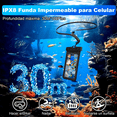 thumbnail image 3 of 2pcs Bolsa Protectora Impermeable Para Teléfono Móvil Xtellar rosa, 3 of 3