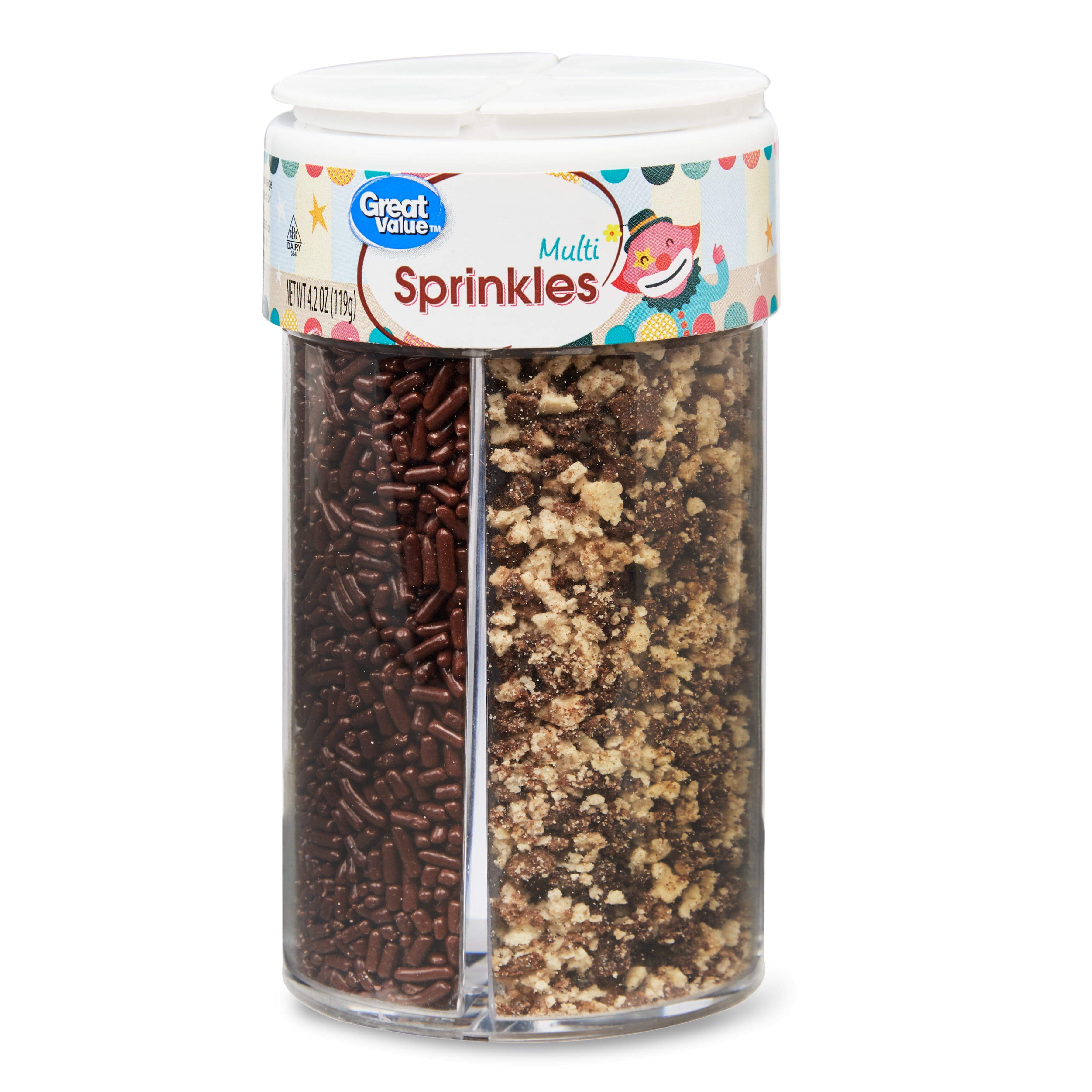 Great Value Multi Sprinkles, 4.2 oz