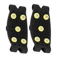 thumbnail image 6 of Raindrops NonSlip Spikes for Kids Shoes Durable TPE Grippers Ideal for Outdoor Activities Lightweight Black 1 Pair, 6 of 8