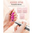 thumbnail image 2 of Taladro de uñas HUIJUTCHEN 45000 RPM recargable eléctrico, 2 of 8