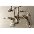 thumbnail image 5 of Wall-Mount Clawfoot Tub Faucet, Brushed Nickel, Tub Wall Mount AE51T8, 5 of 7