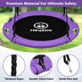 thumbnail image 3 of Platillo Tree Swing HeyZoo de 48 pulgadas con capacidad para 410 kg, color morado, 3 of 6