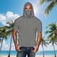 thumbnail image 1 of TaTaai Sun Protective Hoodie with Face Cover, Unisex Cool Long Sleeve UPF Top, Thumb Hole Design for Outdoor Enthusiasts and Hikers Gift, 1 of 8