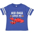 thumbnail image 3 of Inktastic My Oma Loves Me Cute Crab Family Boys or Girls Toddler T-Shirt, 3 of 5