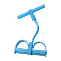 KQJQS Resistance Bands Set with 21 Fitness Tubes, Pedal Ankle Puller, and Sit Up Leg Stretch Rope - Exercise Bands with Handles for Stretching, Arm and Leg Workouts