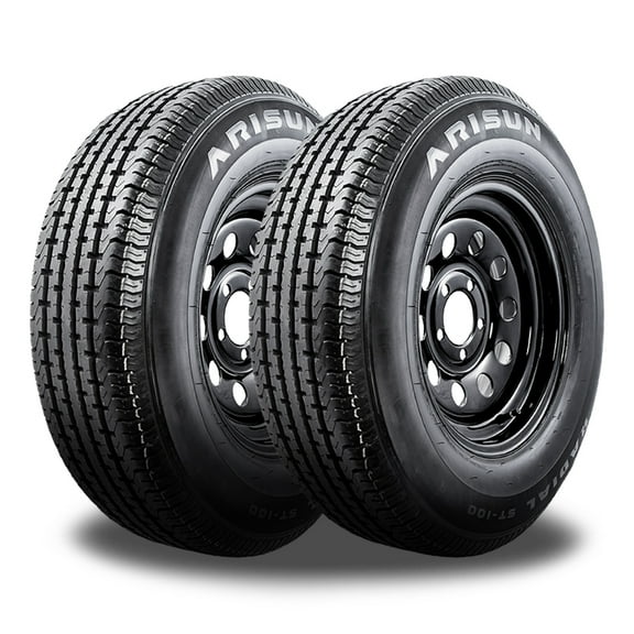 2 Arisun ST-100 235/85R16 125/121M Load E Trailer Tires TH21374 / 235/85/16 / 2358516