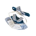 thumbnail image 3 of Vestido para muñecas de 20 cm para niñas, disfraces, accesorios para fotos, flexibilidad, juguete para muñecas DIY, colgante suave Rayas azules, 3 of 9