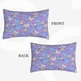 thumbnail image 2 of Daiia butterflies and flowers Pattern Bedding Waterproof Pillow Protector Zippered Queen – Bed Bug Proof Pillow Encasement-20"x30", 2 of 6