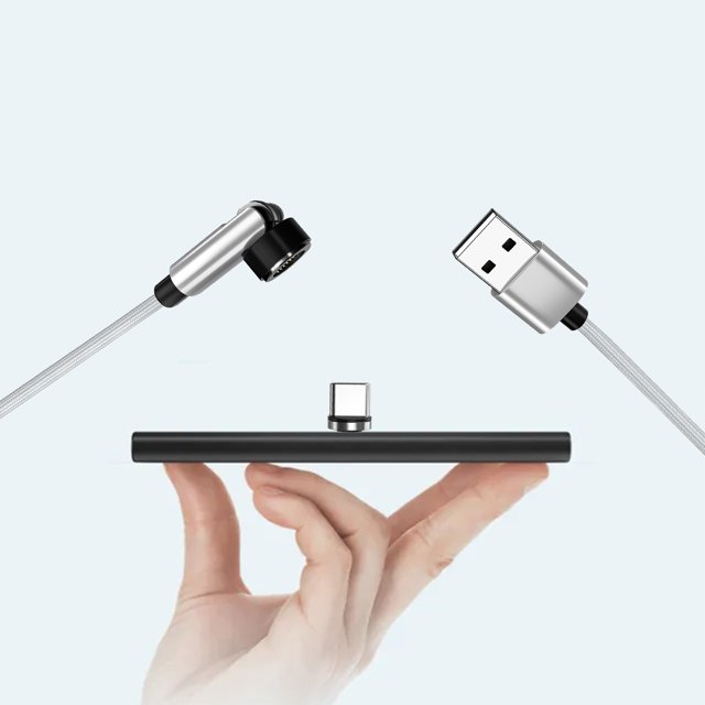 Chmadoxn Magnetic Data Cable USB Adapter Type-C Connector Support USB Charge Mobile Phone Laptops Tablets charging cable