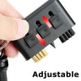 thumbnail image 3 of 3 In 1 Golfs Club Brush Golfs Clean Tool Flexible Portable With Key Chain Golfs Club Cleaner, 3 of 8