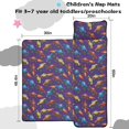 thumbnail image 5 of Monster Cartoon Truck Black Pattern Teens Toddler Nap Mat with Pillow, Sleeping Mat Bag for Preschool Daycare 60"x20", 5 of 6