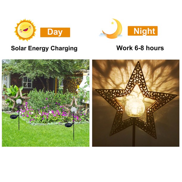 Luces Led Linterna decorativa solar de las lámparas 600mAh para la decoración del patio del paisaje del camino Sywqhk Para estrenar
