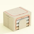 thumbnail image 3 of Harpi Closet Organizers and Storage, 66L Clothing Storage Foldable Storage Boxes Storage Bags Storage Containers Used for Bedrooms Cabinets Clothing Bed Covers Organization and Storage Covers A, 3 of 5