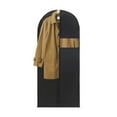 thumbnail image 4 of HOZVOMI Foldable Garment Bag For Travel Suit Bag For Hanging Clothes Garment Bag For Closet Storage Travel Suit Bag For Suits Jackets Coats Shirts Skirts, Black, 4 of 6