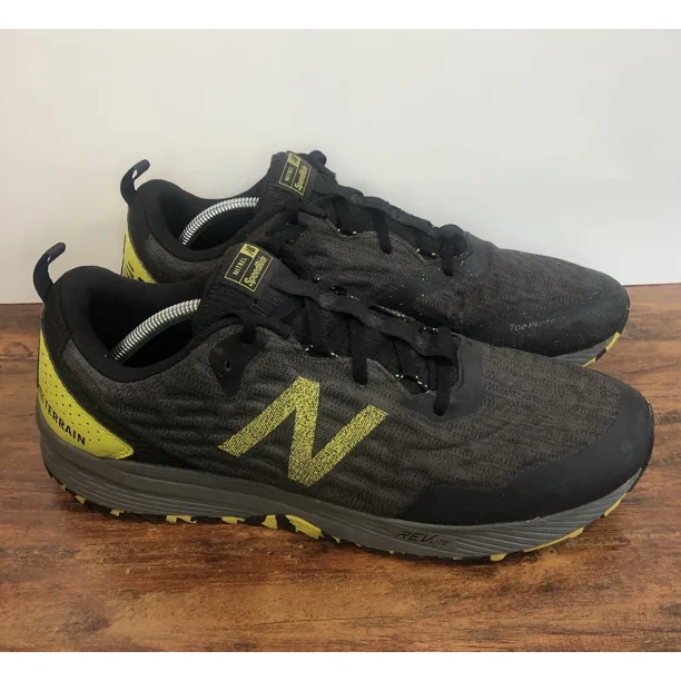 New Balance Nitrel Shoes Mens SZ 12 Yellow Black Speedride Athletic Toe Protect