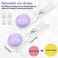 thumbnail image 3 of 2Pcs Circular Paper Cutter with 4 Cutter Head Adjustable Circle Paper Trimmer Reusable Rotary Circle Cutter Anti-Slip Circle Cutting Tool for Paper Art and DIY Crafts Scrapbooking Cards Making, 3 of 6