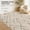 Beige, variant on Washable 2x3 Area Rug for Entryway, Boho Geometry Design Home Decor Carpet