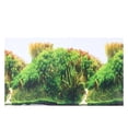 thumbnail image 1 of Vibrant Green Fish Tank Background Sticker for Aquarium Decor PET Double Sided Easy to Attach 36x24 Inches, 1 of 8