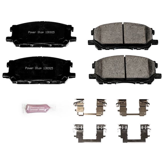 Front Brake Pad Set - Compatible with 2006 - 2007 Toyota Highlander