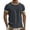 Navy, variant on Men's Textured Crew Neck Short Sleeve Soft Breathable Top Navy XL